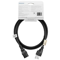 Insignia 1.8m (6ft.) AC Power Cable (NS-PC2P6B23-C) - Only at Best Buy