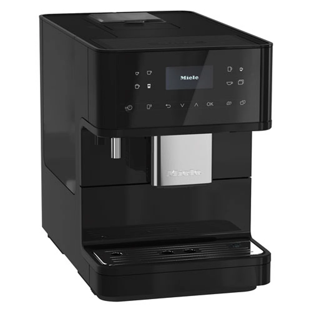 Machine à café et à expresso de comptoir CM 6160 Milk Perfection de Miele - Noir lustré