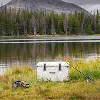 Glacière haute performance de Lifetime - 73 l (65 pte) - Blanc arctique