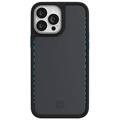 Étui rigide ajusté Optum d'Incipio pour iPhone 13 Pro Max - Noir/Bleu