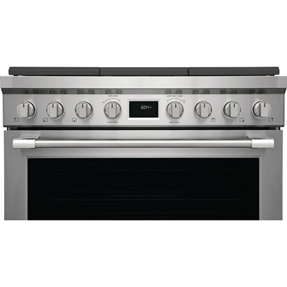 Frigidaire Professional 36" 4.4 Cu. Ft. True Convection 6-Burner Dual Fuel Range (PCFD3670AF) -Stainless