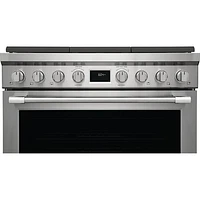 Frigidaire Professional 36" 4.4 Cu. Ft. True Convection 6-Burner Dual Fuel Range (PCFD3670AF) -Stainless