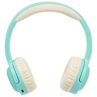 Planet Buddies Kids Wireless Bluetooth Headphones - Light Blue Penguin