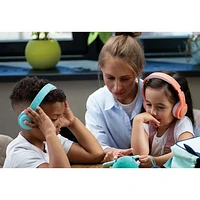 Planet Buddies Kids Wireless Bluetooth Headphones - Light Blue Penguin