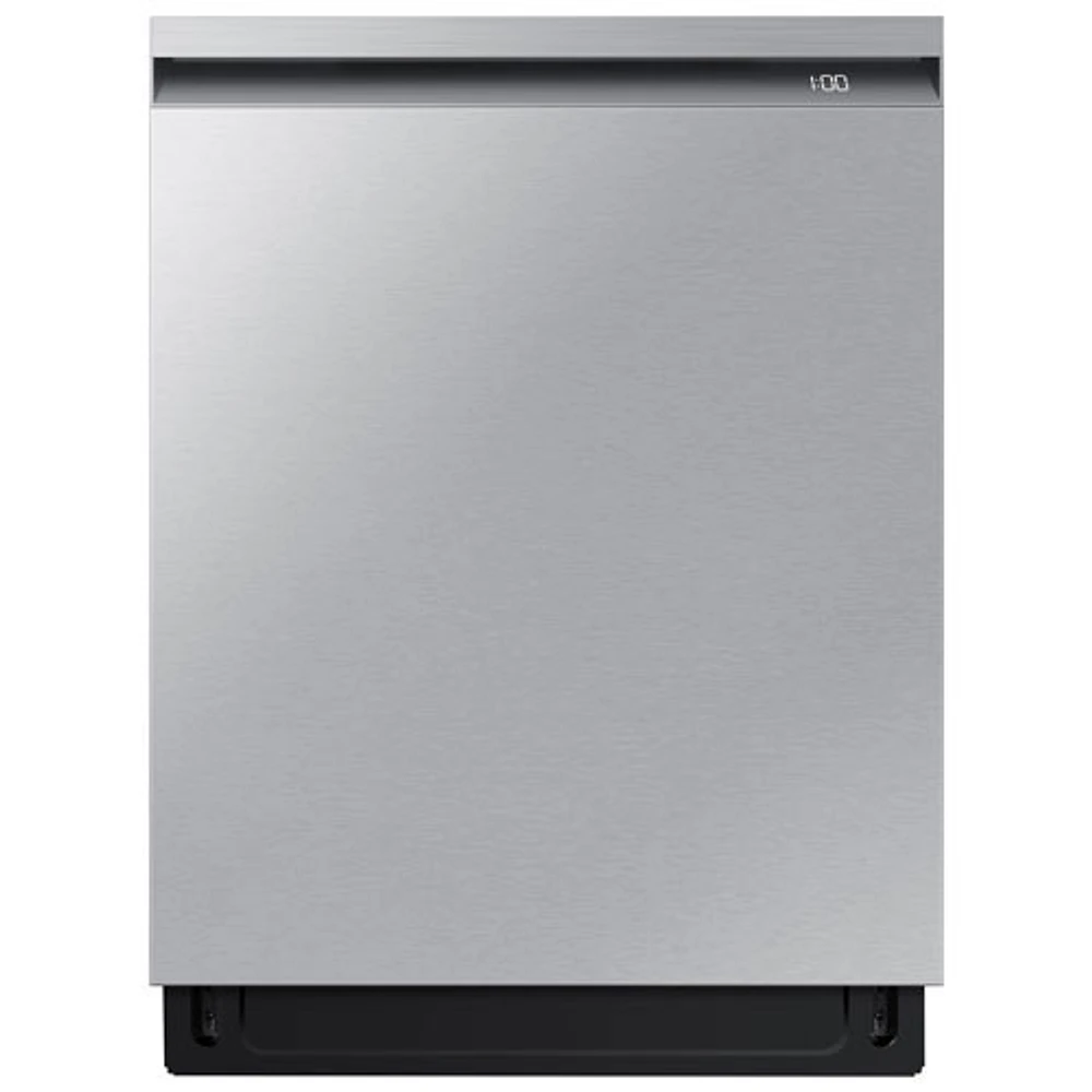 Boîte ouverte - Lave-vaisselle encastrable 24 po 44 dB de Samsung (DW80B6060US/AC) - Inox - Parfait état
