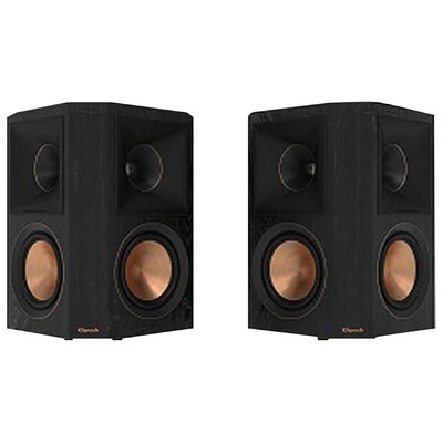 Haut-parleur d'étagère de 100 W Reference Premiere II RP-502S de Klipsch - Paire - Noir