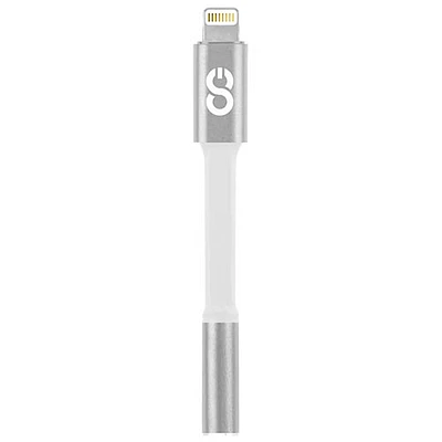 LOGiiX Lightning to 3.5mm Headphone Jack Adapter (LGX-12822) - White