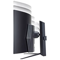 LG UltraGear 45" QHD 240Hz 0.03ms GTG Curved OLED G-Sync Gaming Monitor (45GR95QE-B) - Black