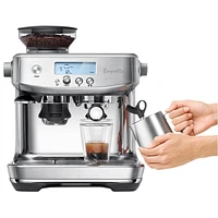 Refurbished (Good) - Breville Barista Pro Espresso Machine with Frother & Coffee Grinder - Brushed Stainless - Remanufactured by Breville