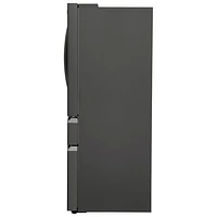 Frigidaire Gallery 36" 21.5 Cu. Ft. French Door Refrigerator w/ Dispenser (GRMC2273CD) - Black Stainless