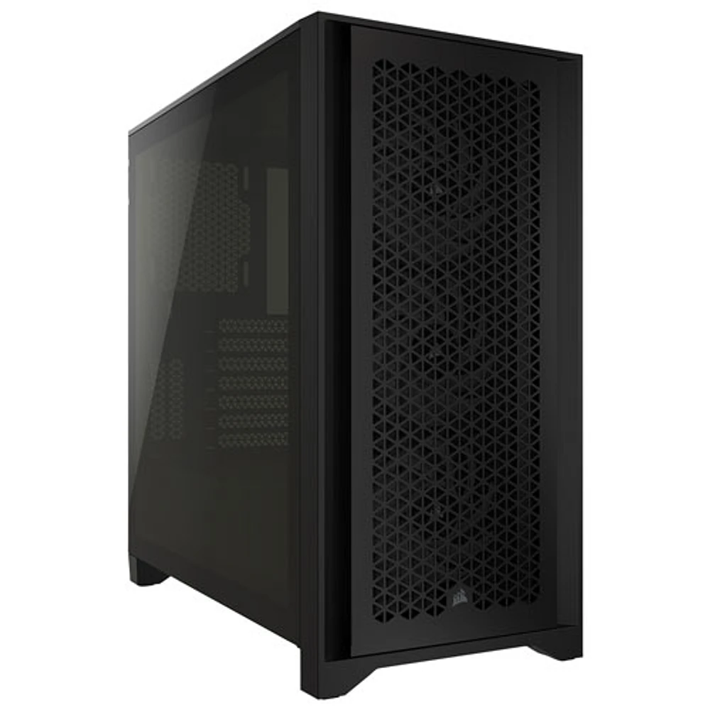 Corsair 4000D RGB Airflow Mid-Tower ATX Computer Case - Black