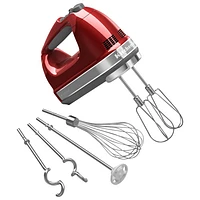 KitchenAid 9-Speed Hand Mixer (KHM926CA) - Candy Apple Red