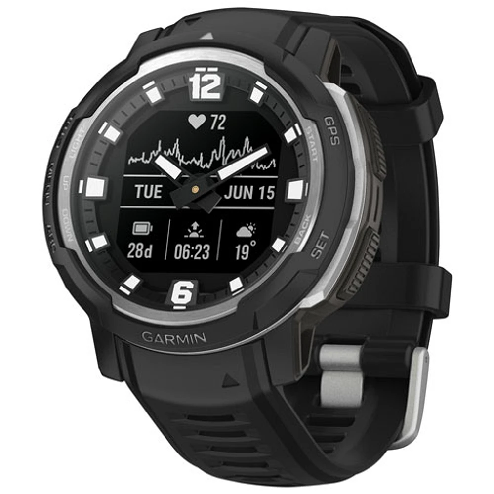 Garmin Instinct Crossover 45mm Bluetooth Multisport Smartwatch