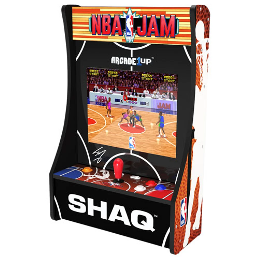 Arcade1Up NBA Jam Shaq Edition Partycade Arcade Machine
