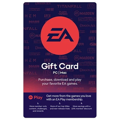 Carte-cadeau EA Play