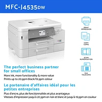 Brother INKvestment Tank Wireless All-In-One Inkjet Printer (MFC-J4535DW)