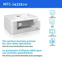 Brother MFCJ4335DW Wireless All-In-One Inkjet Printer with INKvestment Tank