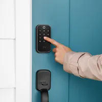 Yale Assure Lock 2 Key Wi-Fi Smart Lock - Black Suede