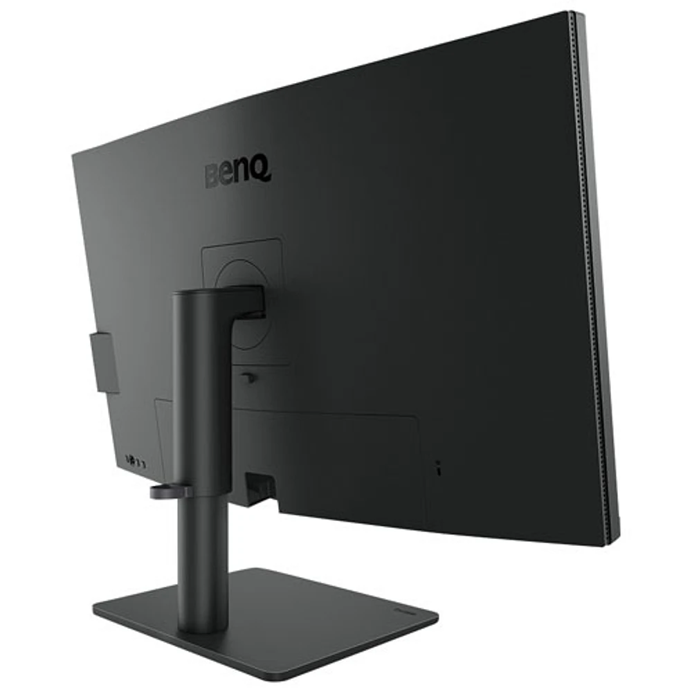 Moniteur DEL IPS Ultra HD 4K 60 Hz de 31,5 po DesignVue de BenQ avec temps de réponse de 5 ms gris à gris (PD3205U)