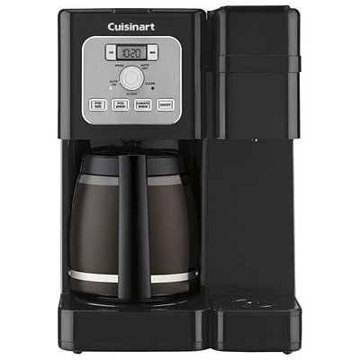 Cuisinart 12-Cup Automatic/Single Serve Coffee Maker (SS-12C) - Black