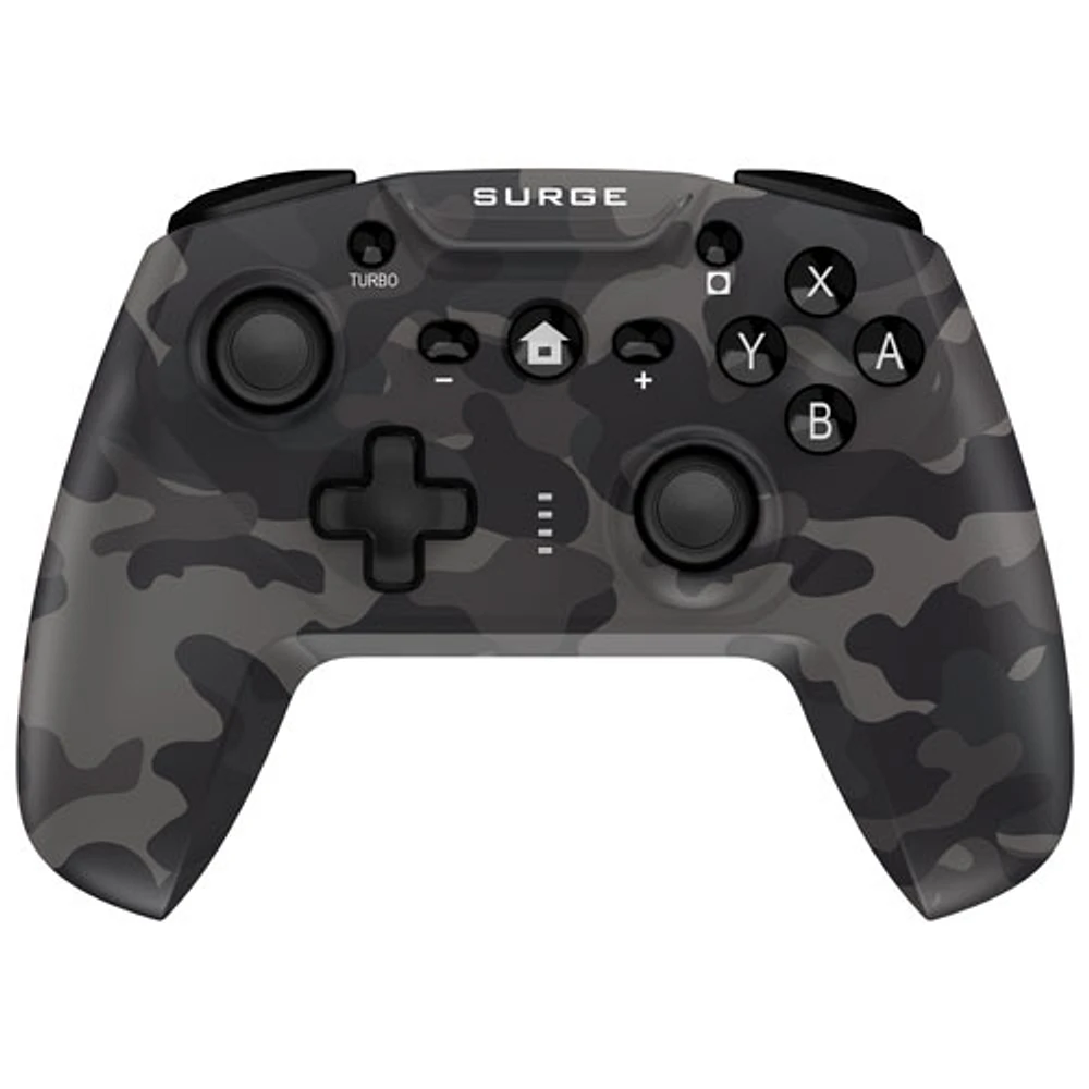 Surge SwitchPad Pro Wireless Controller for Switch, Switch 2 & Switch (OLED Model) - Grey Camo