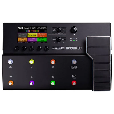 Line 6 POD Go Multiple Effect Pedal
