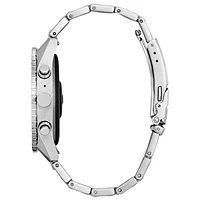 Citizen CZ Smart PQ2 Sport 45mm Smartwatch with Heart Rate Monitor - Silver-Tone Bracelet
