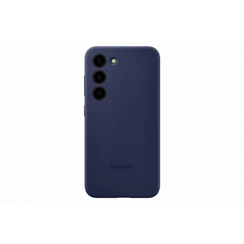 Samsung Silicone Fitted Soft Shell Case for Galaxy S23 - Navy