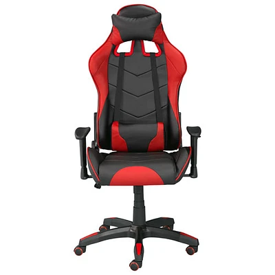 Fauteuil de jeu inclinable en tissu à dossier haut Sorrento de Brassex - Rouge