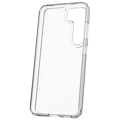 Étui rigide ajusté de TUFF8 pour Galaxy S23 de Samsung - Transparent