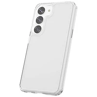 Étui rigide ajusté de TUFF8 pour Galaxy S23 de Samsung - Transparent