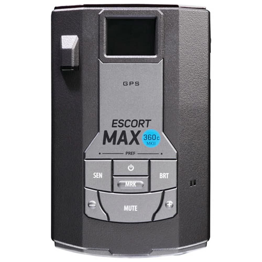 Détecteur de radar MAX 360c MKII d'Escort