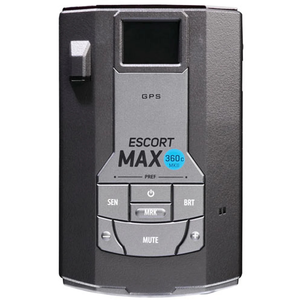 Détecteur de radar MAX 360c MKII d'Escort