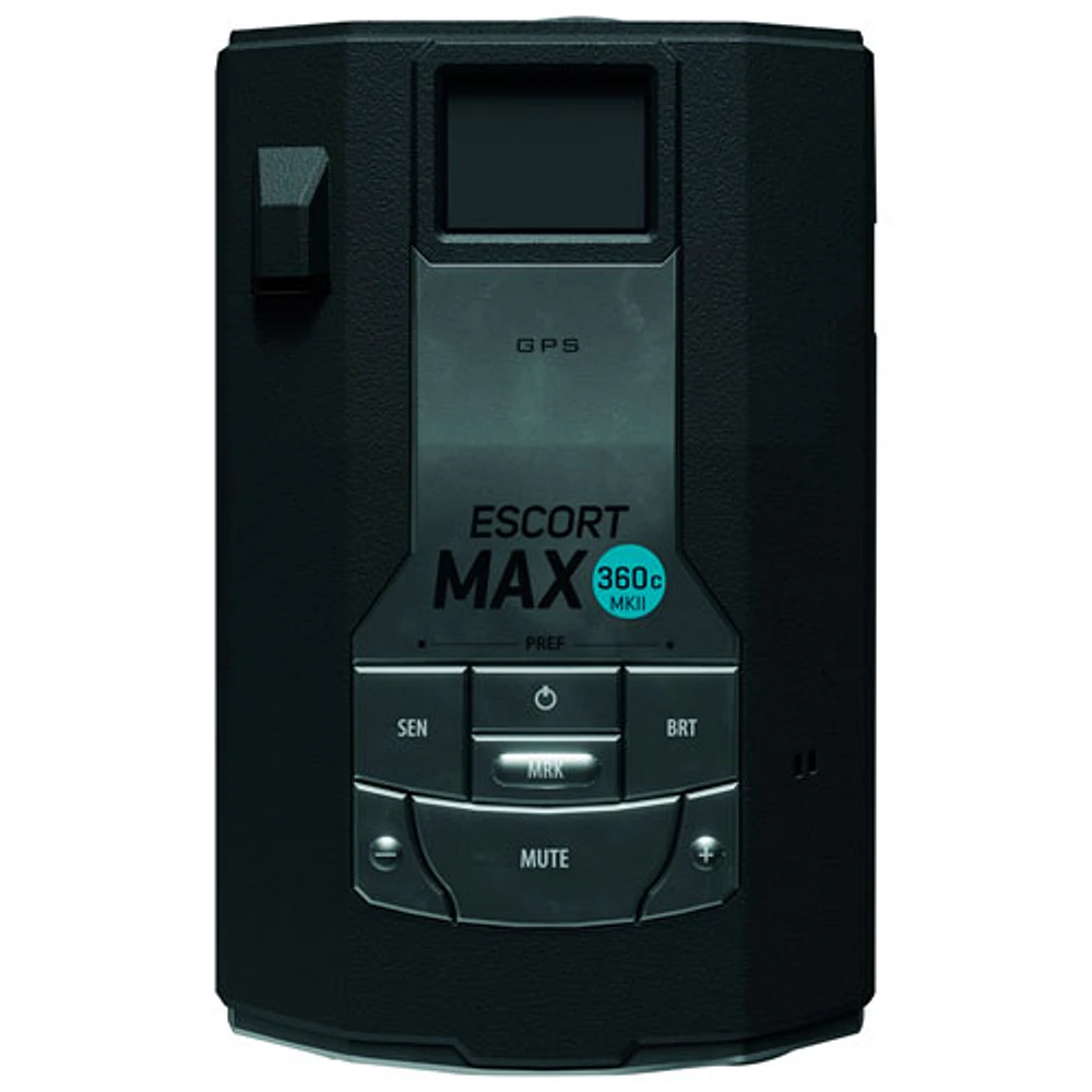 Détecteur de radar MAX 360c MKII d'Escort