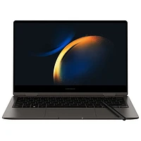 Galaxy Book3 Pro 360 à écran tactile 13,3 po Samsung - Graphite (Core i5-1335U Intel/SSD 256 Go/RAM 8 Go/Win 11)