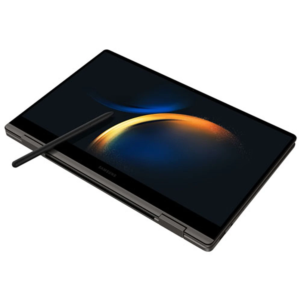 Galaxy Book3 Pro 360 à écran tactile 13,3 po Samsung - Graphite (Core i5-1335U Intel/SSD 256 Go/RAM 8 Go/Win 11)