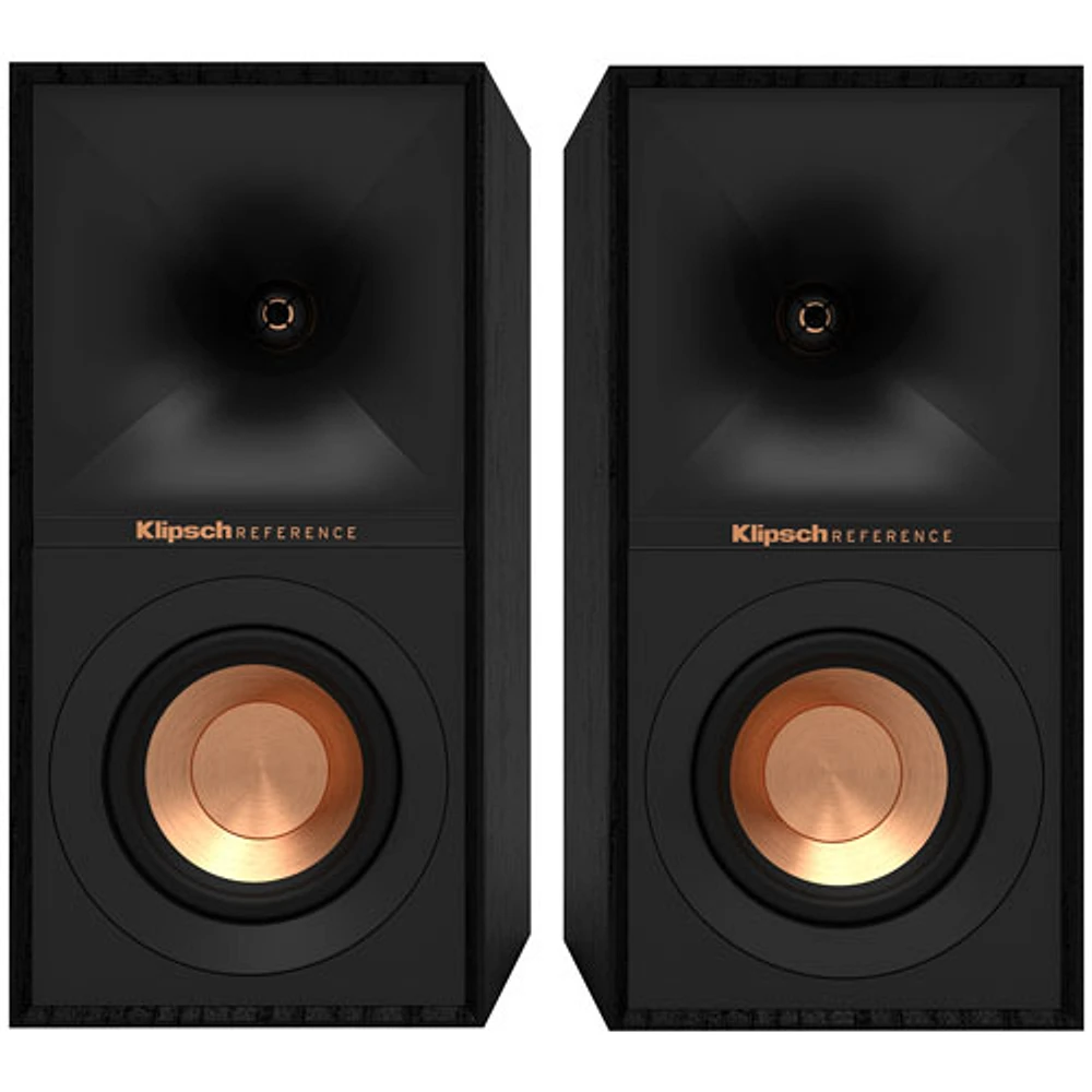 Klipsch R40M 200-Watt Bookshelf Speaker - Pair - Black