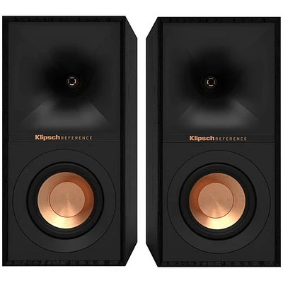 Klipsch R40M 200-Watt Bookshelf Speaker - Pair - Black