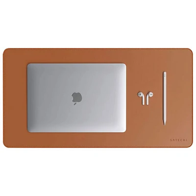 Sous-main en cuir écologique Deskmate de Satechi