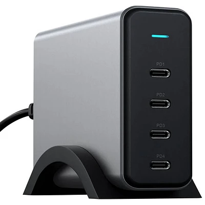 Chargeur à 4 ports USB-C PD GaN de 165 W de Satechi (ST-UC165GM)