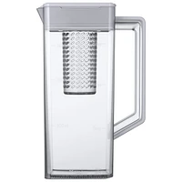 Samsung 33" 24.5 Cu. Ft. French Door Refrigerator w/ Water Dispenser (RF25C5551SG/AA) -Black Stainless Steel
