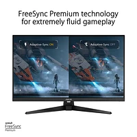 Moniteur de jeu DEL FreeSync VA WQHD 1440p 170 Hz 1 ms 31,5 po TUF d'ASUS (VG32AQA1A)