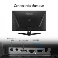 Moniteur de jeu DEL FreeSync VA WQHD 1440p 170 Hz 1 ms 31,5 po TUF d'ASUS (VG32AQA1A)