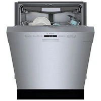 Bosch 24" 46dB Built-In Dishwasher with Stainless Steel Tub & Third Rack (SHE53B75UC) - Stainless Steel