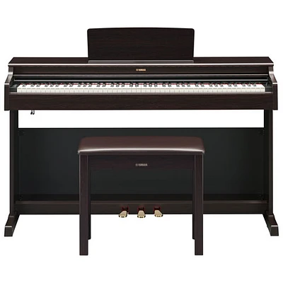 Yamaha YDP165 ARIUS Standard 88-Key Weighted Hammer Action Digital Piano w/ Stand, Bench & 3 Pedals
