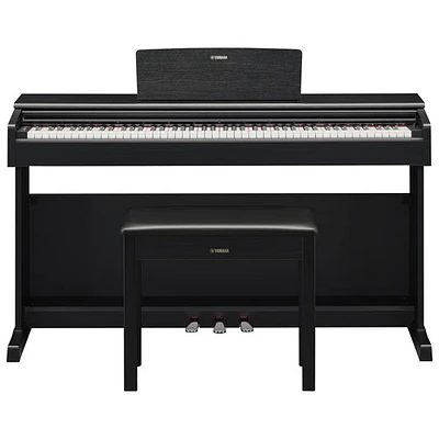 Yamaha YDP145 ARIUS Standard 88-Key Weighted Hammer Action Digital Piano w/ Stand, Bench & 3 Pedals