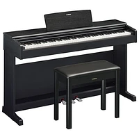 Yamaha YDP145 ARIUS Standard 88-Key Weighted Hammer Action Digital Piano w/ Stand, Bench & 3 Pedals