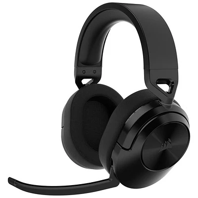 Casque de jeu ambiophonique sans fil Dolby Audio 7.1 HS55 de Corsair pour PC/PS5/PS4 - Noir