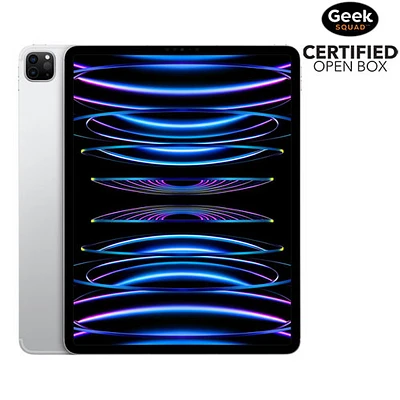 Boîte ouverte - iPad Pro 12,9 po 2 To d'Apple avec Wi-Fi et 5G (6e génération