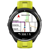 Garmin Forerunner 965 47mm Bluetooth Running Smartwatch - Amp Yellow/Black